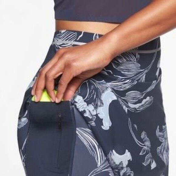 NWT Athleta Floral Sonic Skirt L - Picture 2 of 11